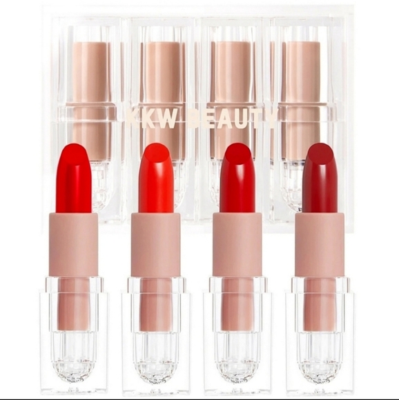 NEW KKW BEAUTY Best Of Reds Lipstick Set - Picture 4 of 4